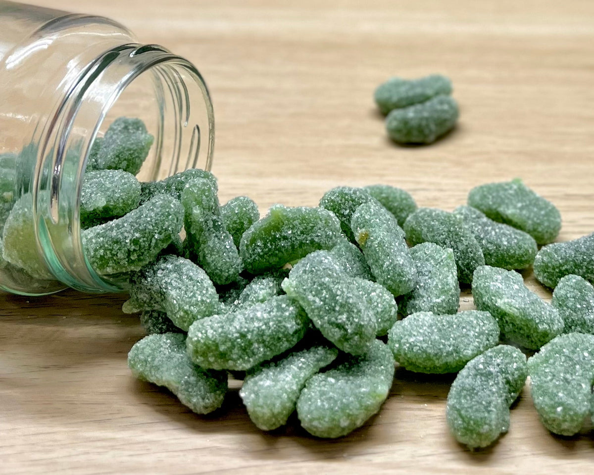 Bonbons gommes artisanales des Vosges à La Bresse - Sapin - Délicieuses friandises fabriquées à la main avec des ingrédients locaux de qualité supérieure