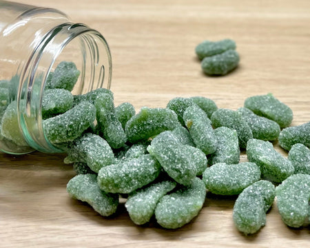 Bonbons gommes artisanales des Vosges à La Bresse - Sapin - Délicieuses friandises fabriquées à la main avec des ingrédients locaux de qualité supérieure
