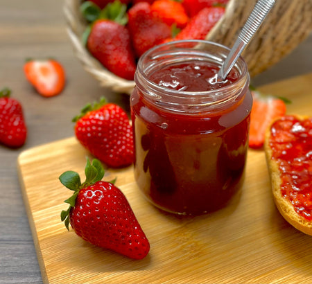 Confiture artisanale des Vosges à La Bresse - Fraise - Confiture avec des ingrédients locaux de qualité supérieure