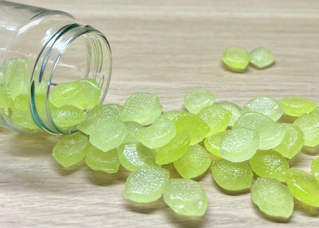 Bonbons sans sucre artisanales des Vosges à La Bresse - Citron Vert - Délicieuses friandises fabriquées à la main avec des ingrédients locaux de qualité supérieure