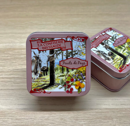 Boîte métal - Fruits de pays