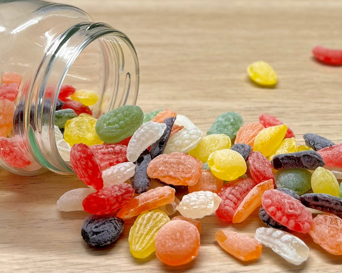 Bonbons durs artisanaux des Vosges à La Bresse - Mélange passion - Délicieuses friandises fabriquées à la main avec des ingrédients locaux de qualité supérieure