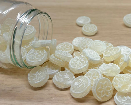 Bonbons durs artisanaux des Vosges à La Bresse - Menthe - Délicieuses friandises fabriquées à la main avec des ingrédients locaux de qualité supérieure