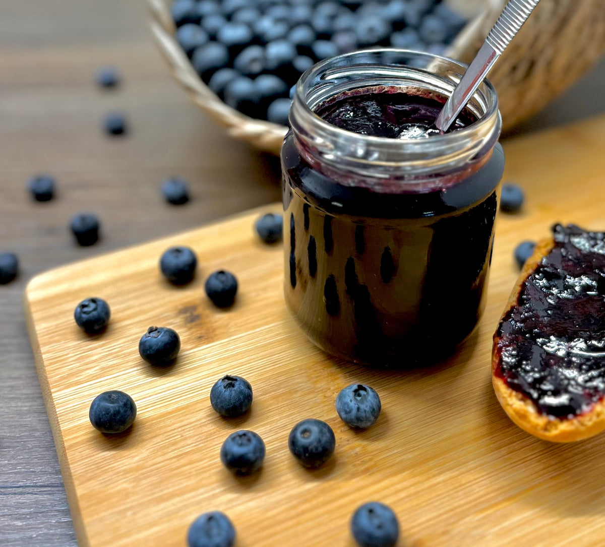 Confiture artisanale des Vosges à La Bresse - Myrtille - Confiture avec des ingrédients locaux de qualité supérieure