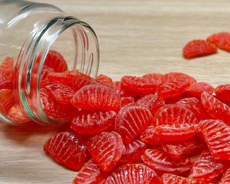 Bonbons durs artisanaux des Vosges à La Bresse - Pamplemouse - Délicieuses friandises fabriquées à la main avec des ingrédients locaux de qualité supérieure