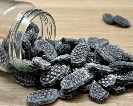 Bonbons durs artisanaux des Vosges à La Bresse - Réglisse - Délicieuses friandises fabriquées à la main avec des ingrédients locaux de qualité supérieure