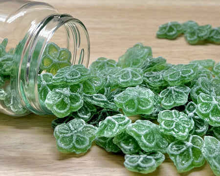 Bonbons durs artisanaux des Vosges à La Bresse - Verveine - Délicieuses friandises fabriquées à la main avec des ingrédients locaux de qualité supérieure