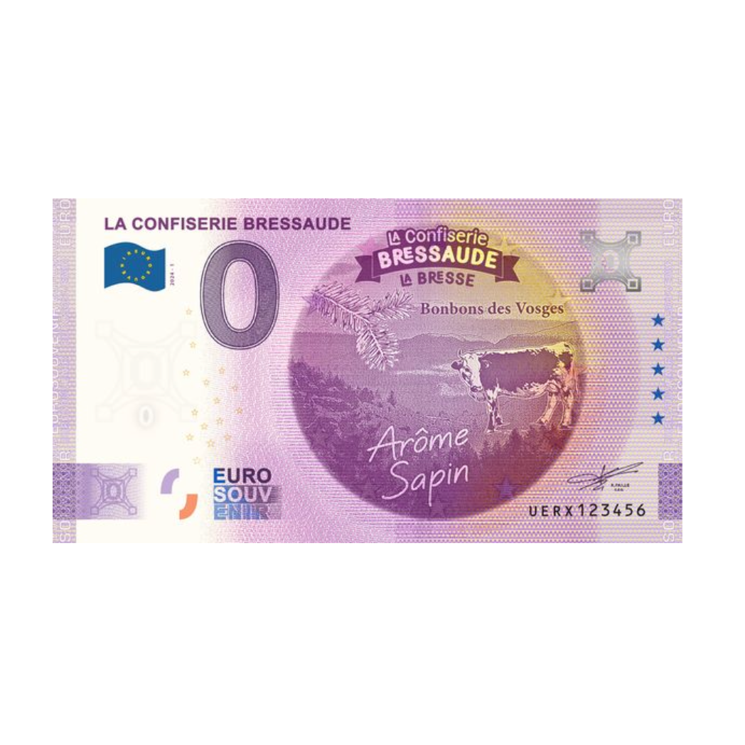 Souvenir - Billet Sapin