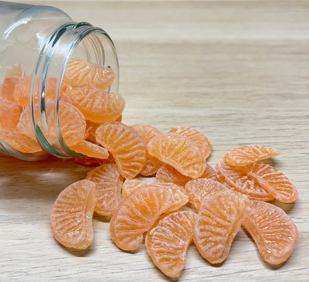 Bonbons durs - Mandarine