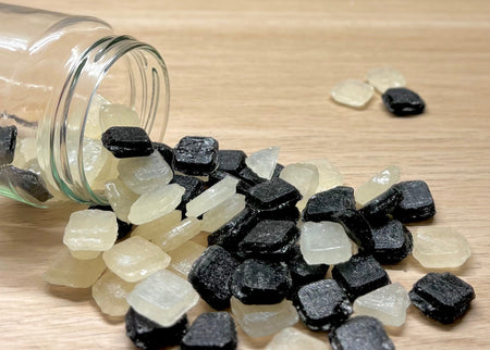 Bonbons sans sucre artisanales des Vosges à La Bresse - Réglisse & Anis - Délicieuses friandises fabriquées à la main avec des ingrédients locaux de qualité supérieure