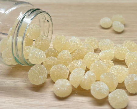 Bonbons gommes artisanales des Vosges à La Bresse - Mirabelle - Délicieuses friandises fabriquées à la main avec des ingrédients locaux de qualité supérieure